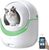 Product image for: Large Self Cleaning Cat Litter Box, Pretty Automatic Cat Litter Box Robot with APP Control & Safe Alert & Smart Health Monitor for Kitty, Tidy Multiple Cats