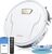 Product image for: Laresar Robot Vacuum Cleaner with Mop, 4000Pa Robotic Vacuum with Auto Carpet Boost, Ultra Thin Robot Hoover for Pet Hair, Smart App Control, Work with Alexa(Evol 3s), White